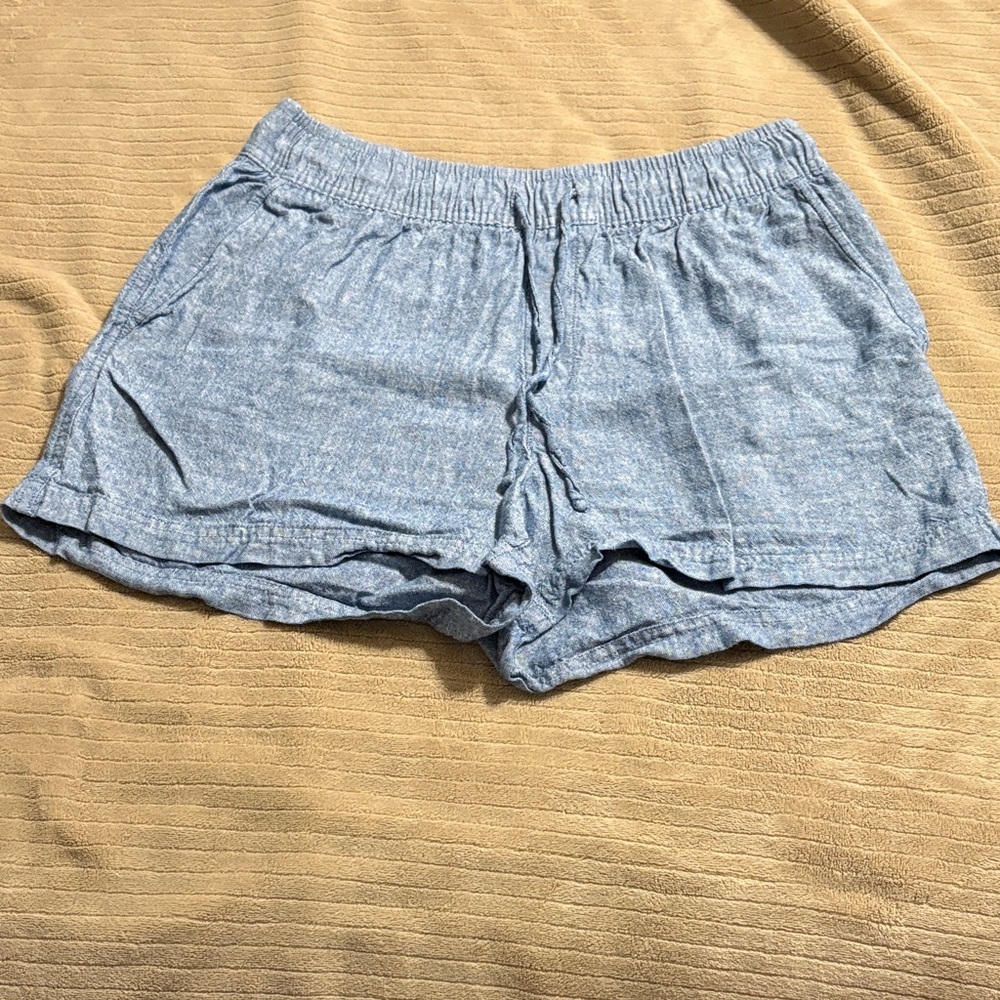 GAP Women's High Waist Light Blue Shorts